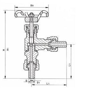 角式針型閥(圖1)